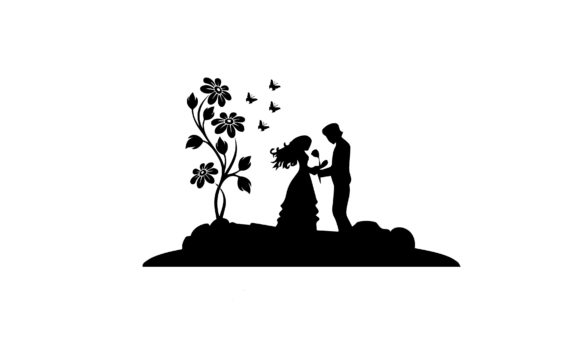 Download Valentine Silhouette Clipart - Valentine silhouette clipart Collection